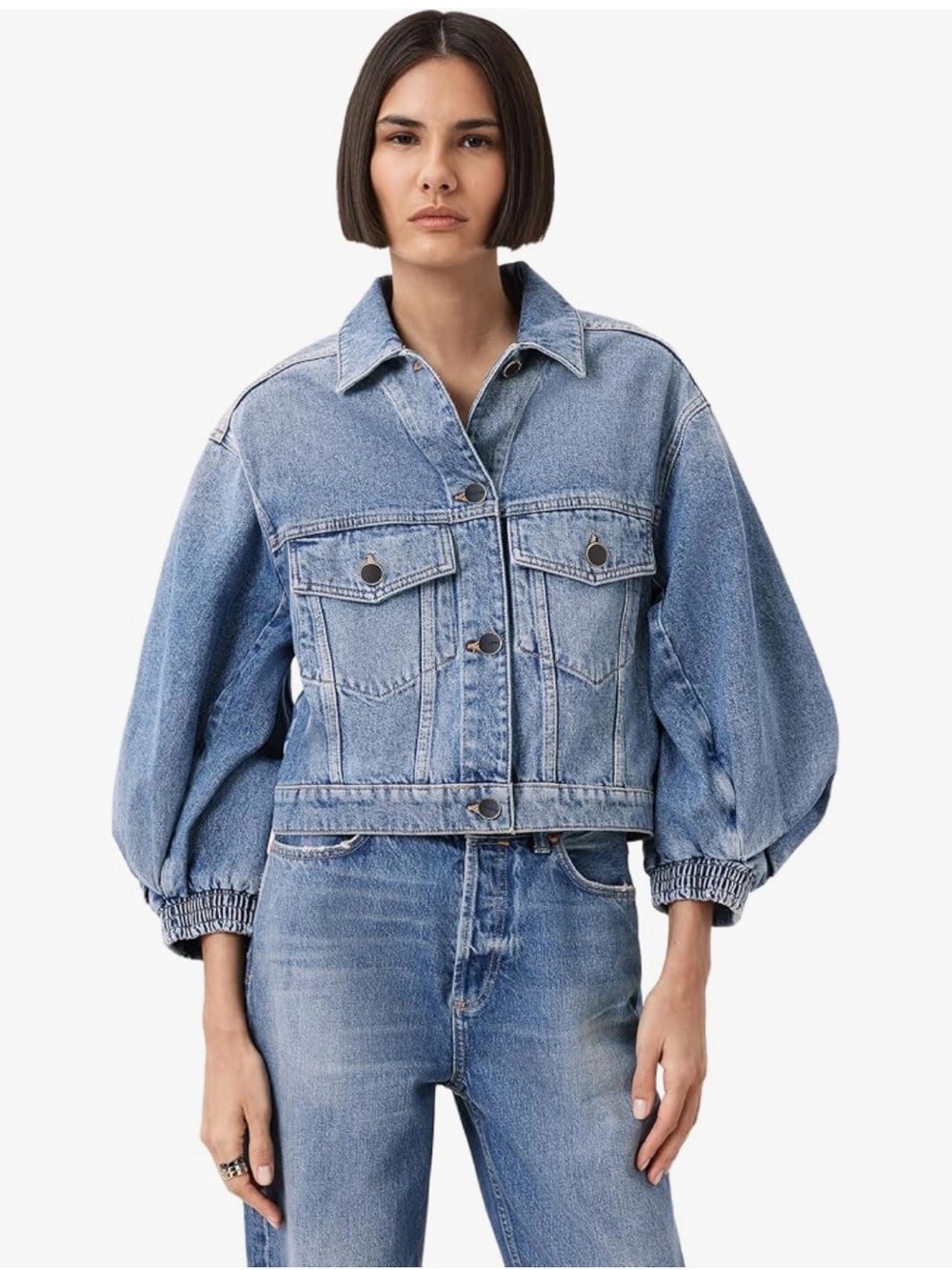 All Saints Luca Denim Jacket